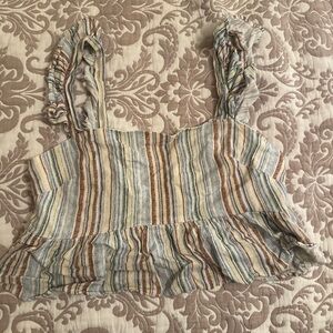 Ruffle Crop Top